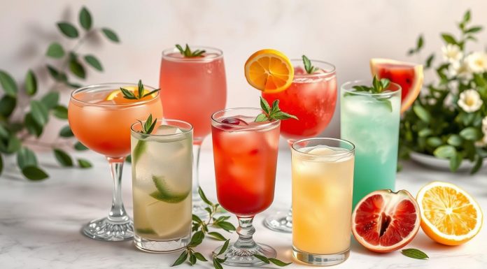 Calming Mocktails: Refreshing Non-Alcoholic Beverages Calming Mocktails