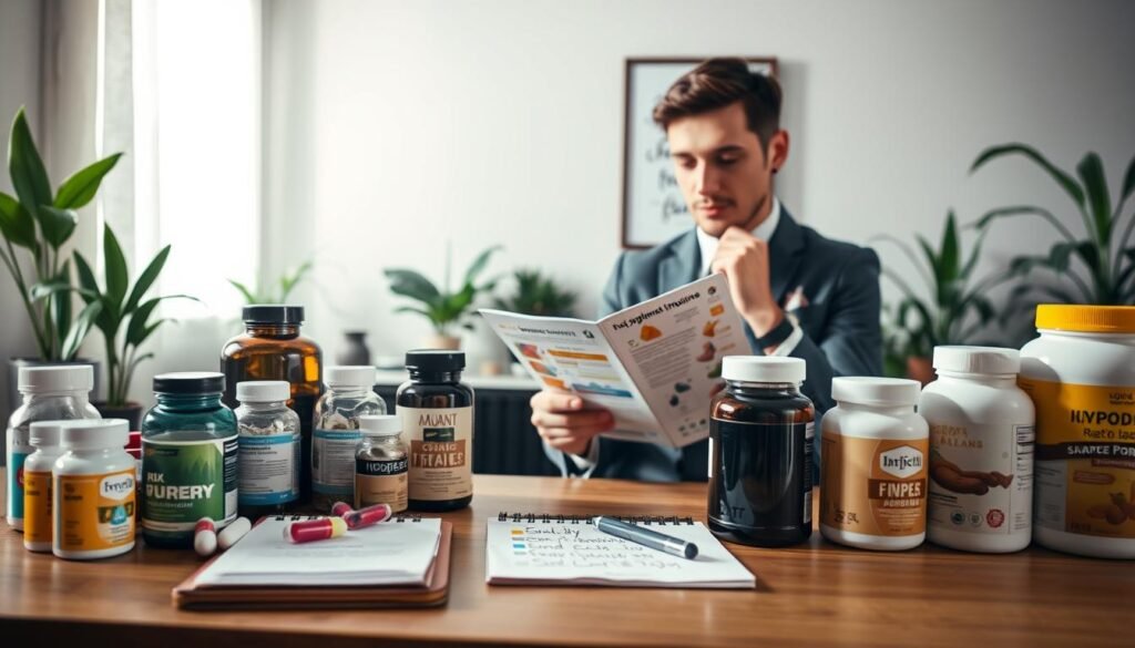 building a supplement routine