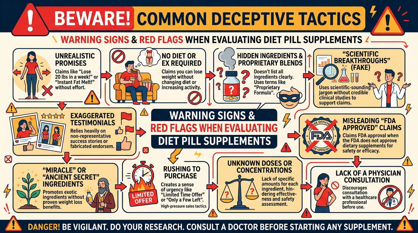 how to choose diet pills supplements safely