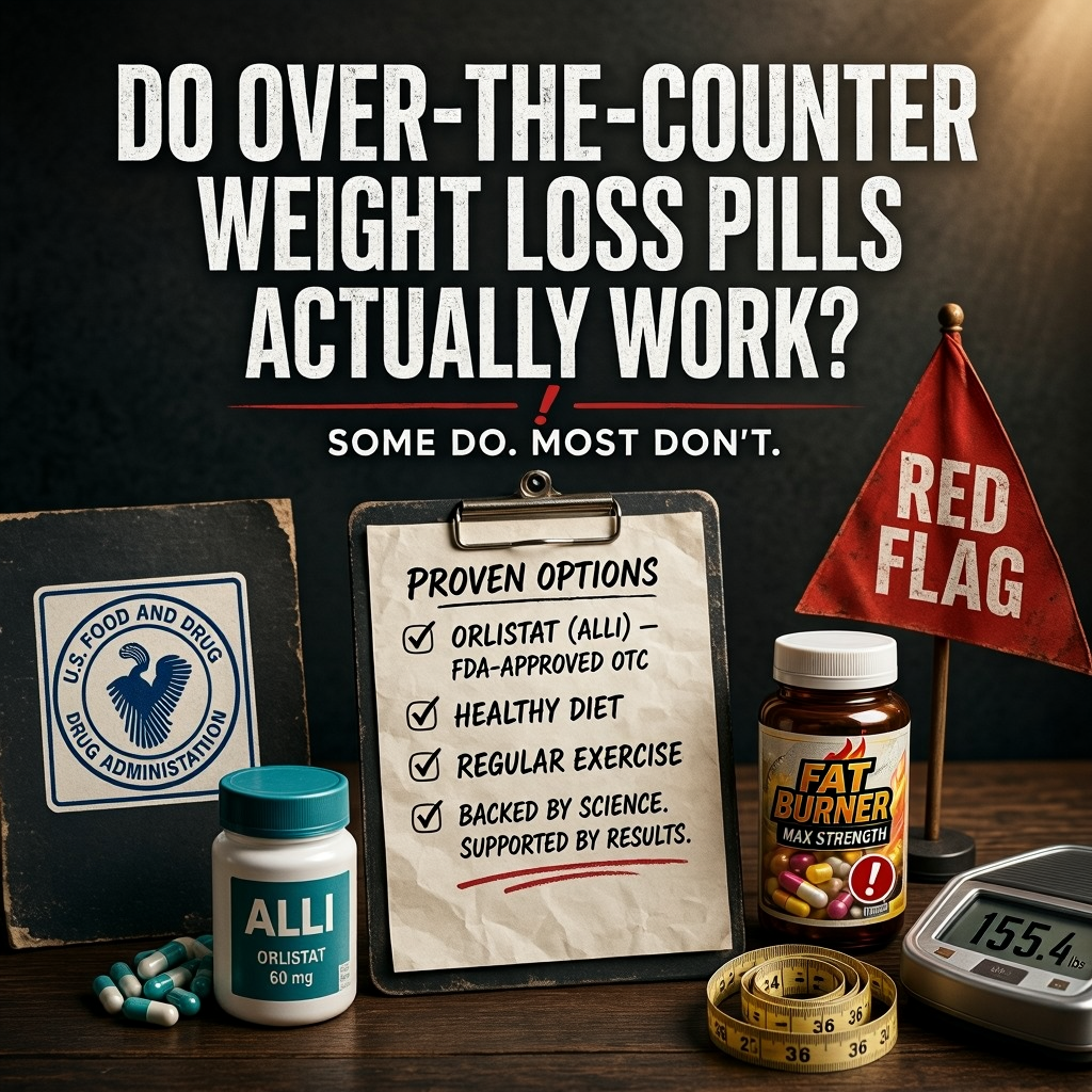 OTC vs prescription weight loss pills